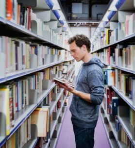 Reading books-4