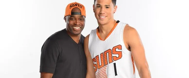 devin booker parents